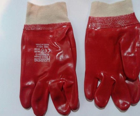 دستکش ضد اسید کشباف HOUSHENG